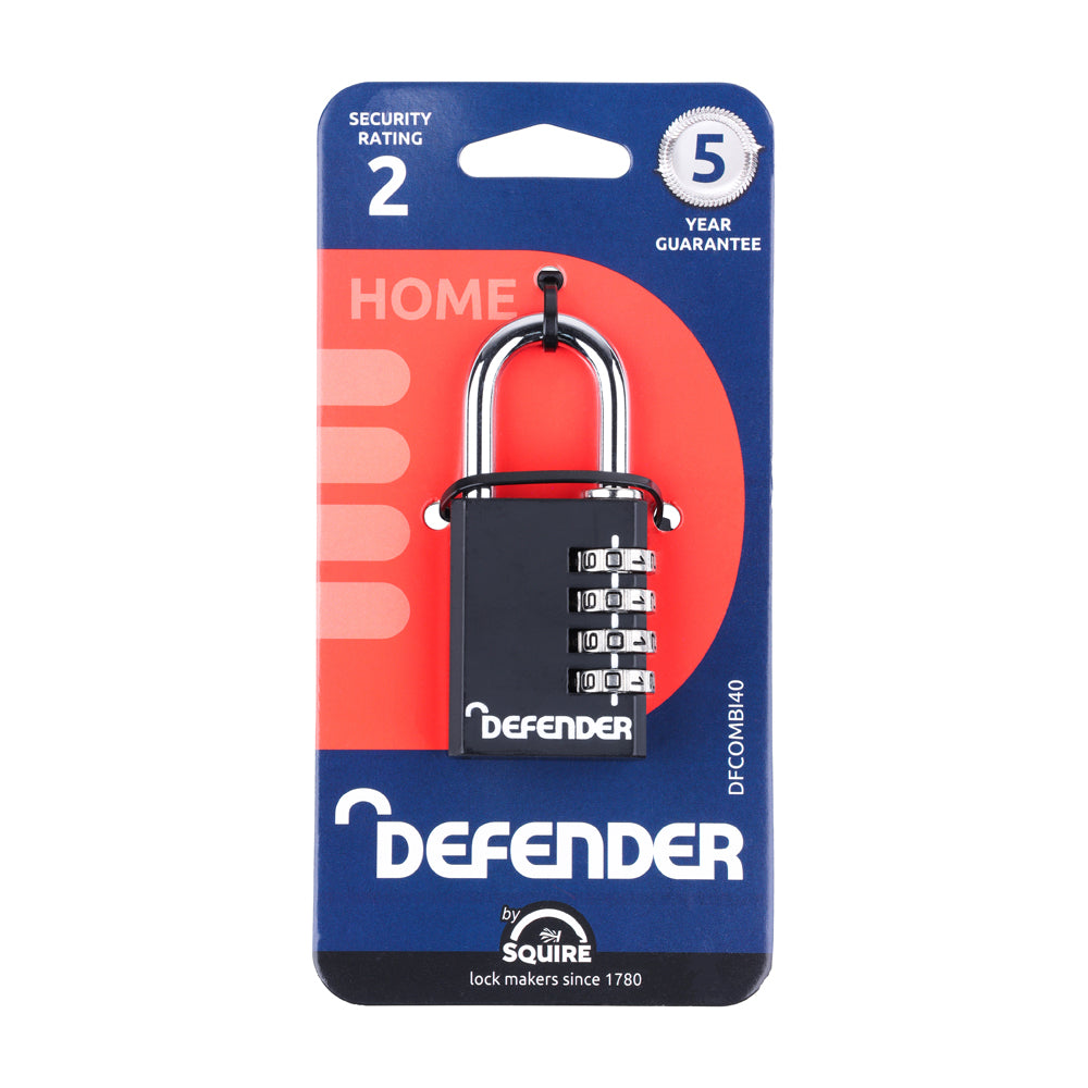 Defender Combi Padlock - DFCOMBI40 | 40mm additional image 2
