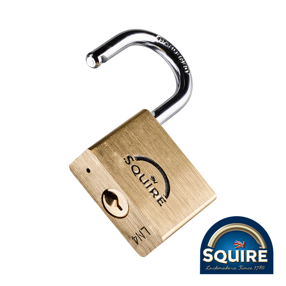Premium Brass Lion Padlock - Stainless Steel Shackle - LN4S | 40mm product image