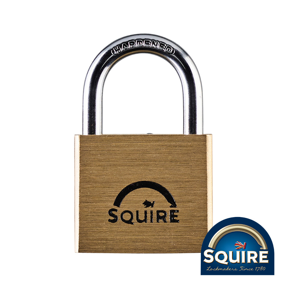 Premium Brass Lion Padlock - Stainless Steel Shackle - LN4S | 40mm additional image 2