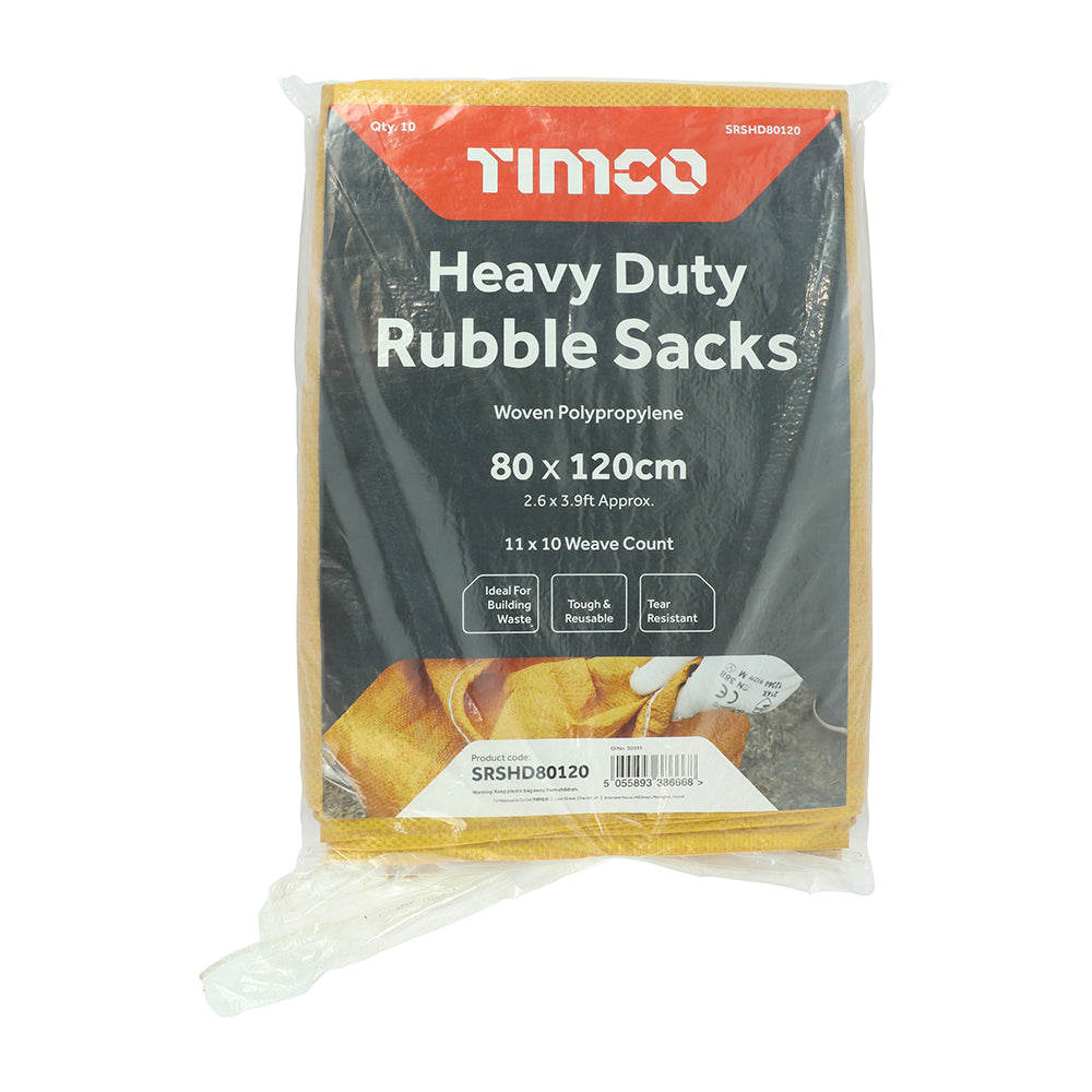 Rubble Sacks - Heavy Duty | 80 x 120cm additional image 2