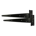 Pair of Strong Tee Hinges - Black | 12" | Bag | 1 Pairs | STH12BB product image