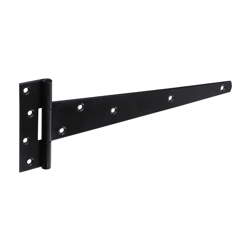Pair of Strong Tee Hinges - Black | 12" | Bag | 1 Pairs | STH12B product image