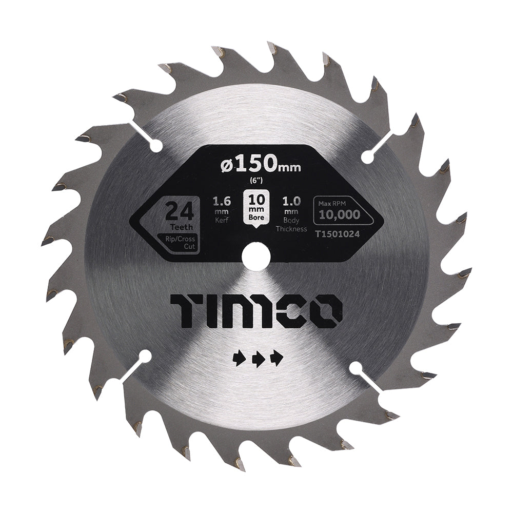 Handheld Cordless Circular Saw Blade | 150 x 10 x 24T product image