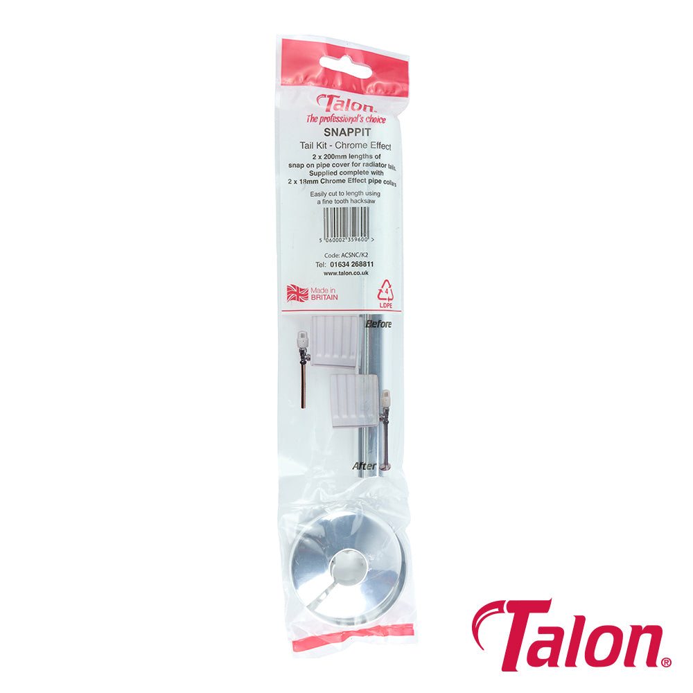 Snappit Tail Kit - Chrome - ACSNC | 15 x 200mm additional image 2
