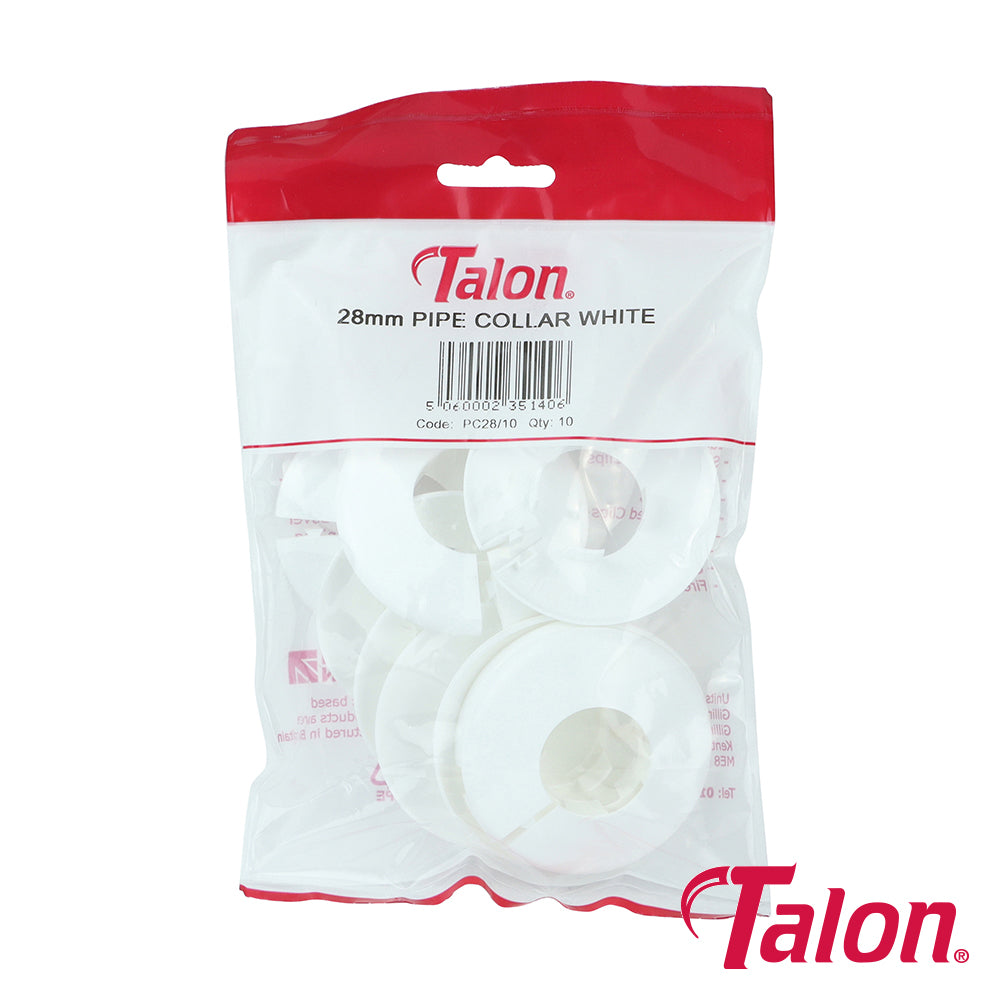 Pipe Collar - White - PC2810 | 28mm additional image 2