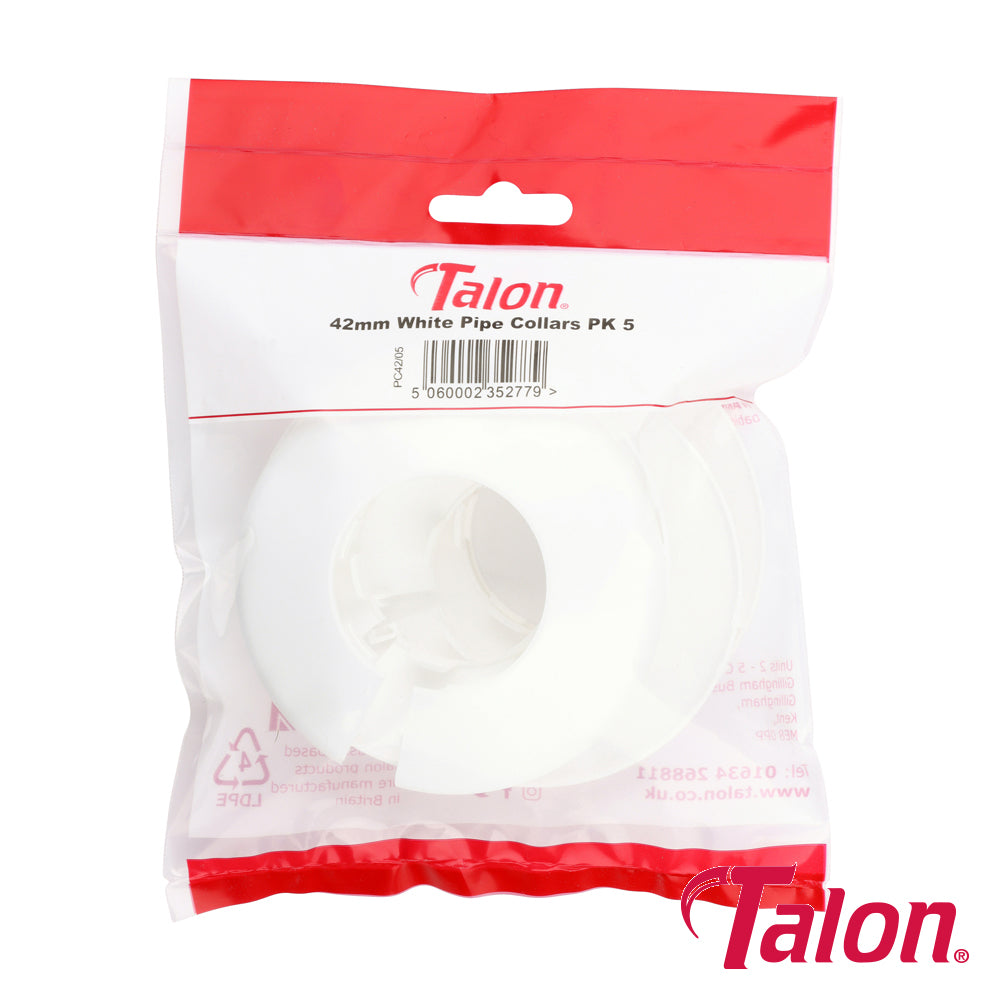 Pipe Collar - White - PC42 | 42mm additional image 2