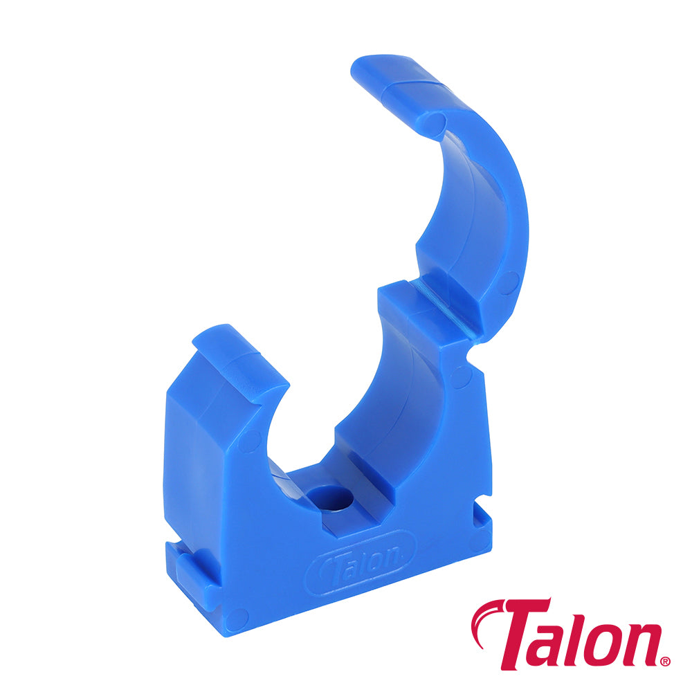 Single Hinged ID Clip - Blue - TS22BLU | 22mm product image