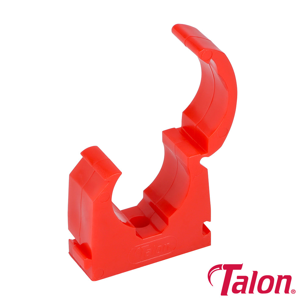 Single Hinged ID Clip - Red - TS22RED | 22mm product image
