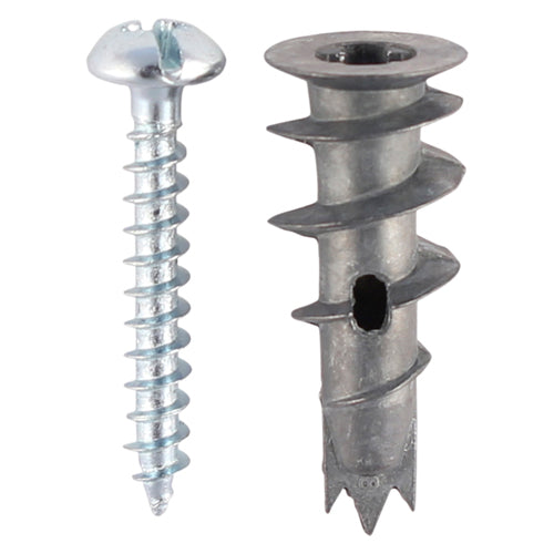 Metal Speed Plugs with Screws - Zinc | 31.5mm product image