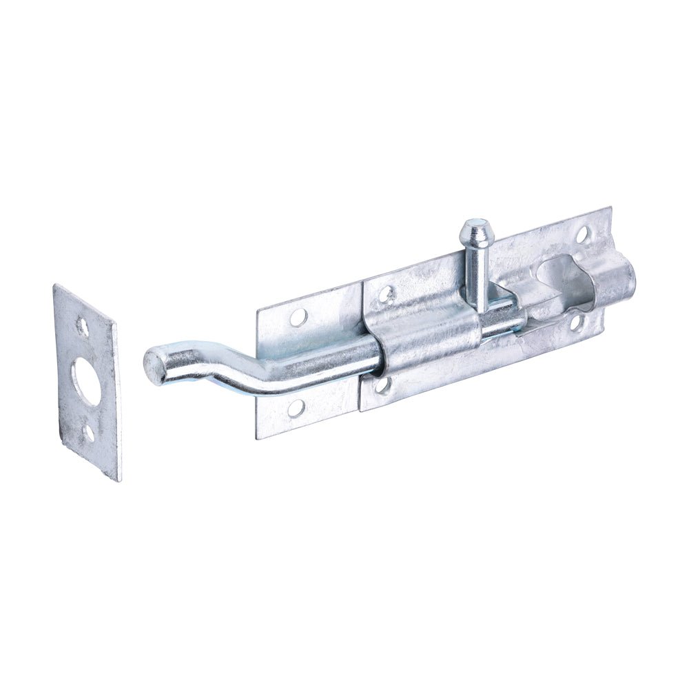 Necked Tower Bolt - Hot Dipped Galvanised | 4" | TIMpac product image