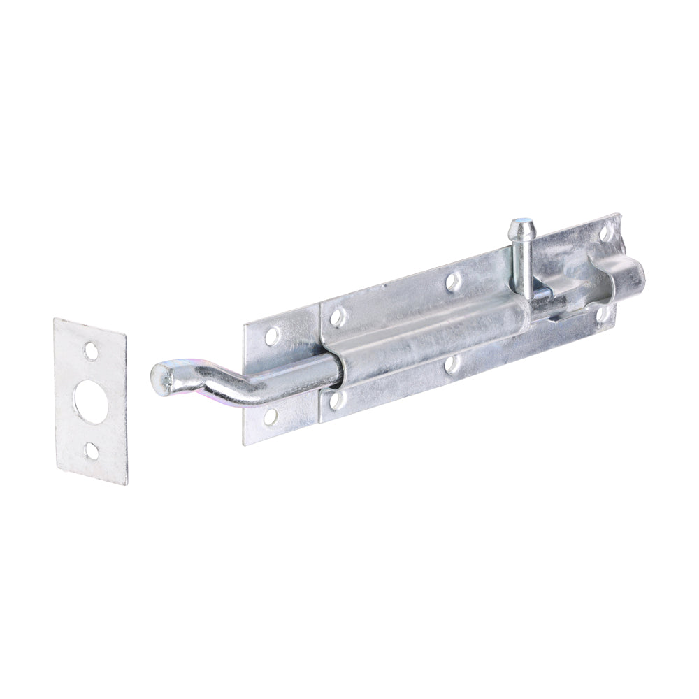 Necked Tower Bolt - Hot Dipped Galvanised | 6" | TIMpac product image