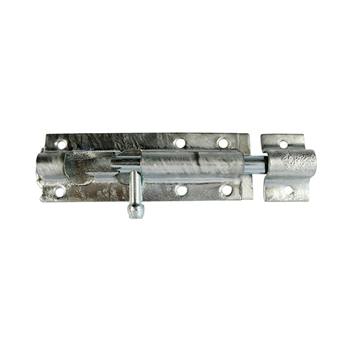 Straight Tower Bolt - Hot Dipped Galvanised | 3" | TIMpac product image