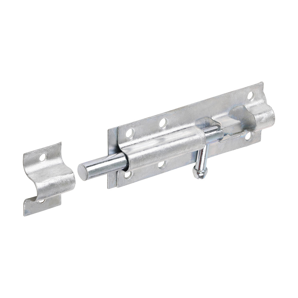 Straight Tower Bolt - Hot Dipped Galvanised | 4" | TIMpac product image