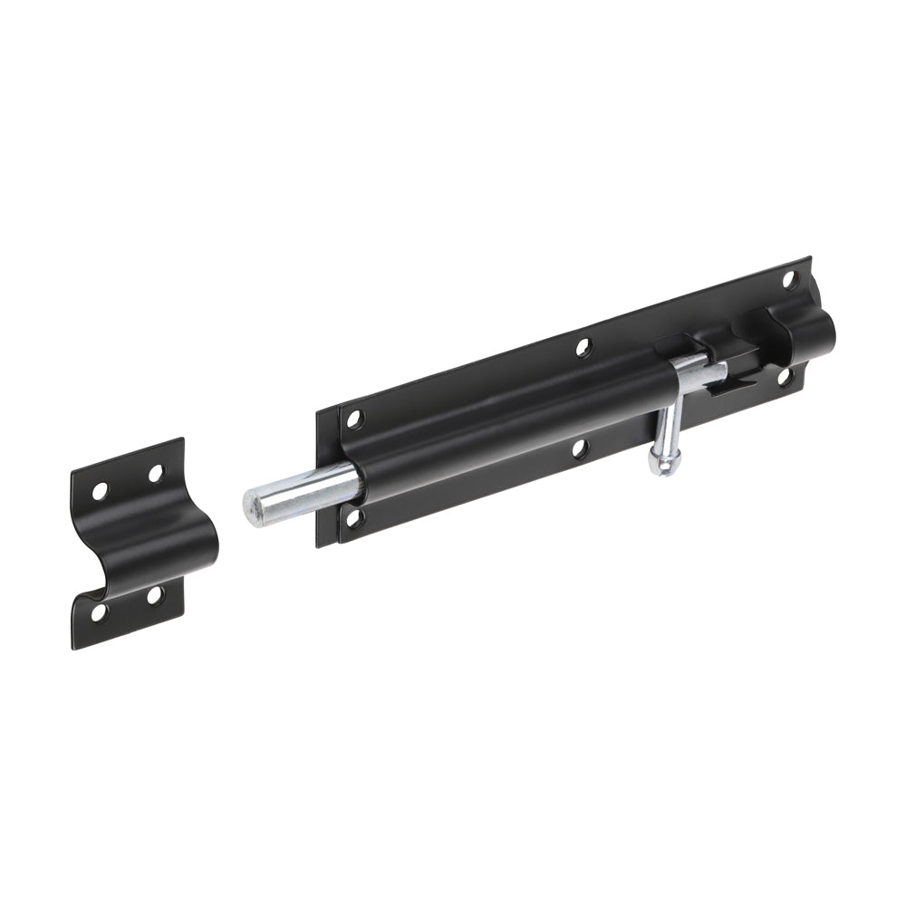 Straight Tower Bolt - Black | 6" | Bag product image