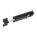 Straight Tower Bolt - Black | 6" | TIMpac product image