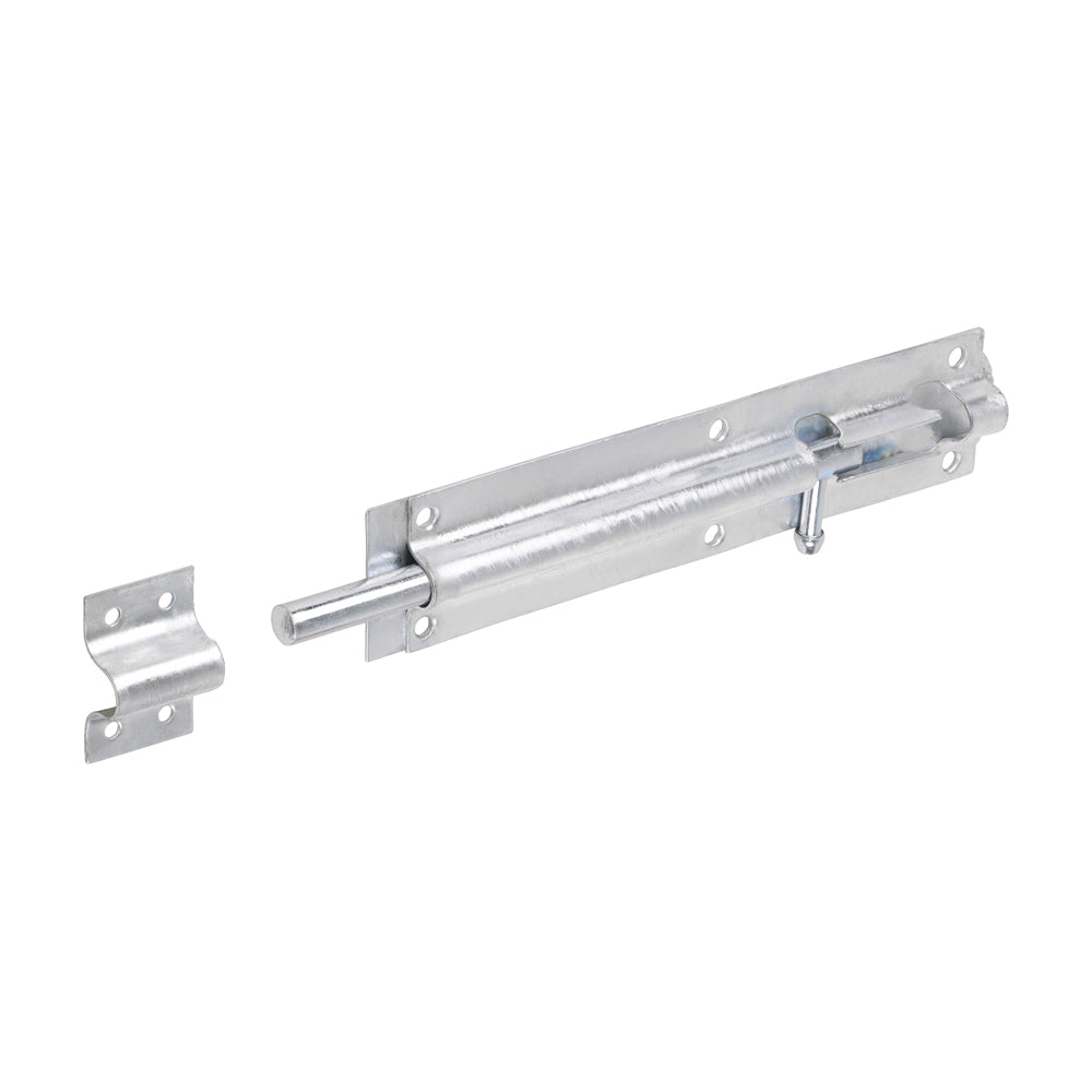 Straight Tower Bolt - Hot Dipped Galvanised | 8" | Bag product image