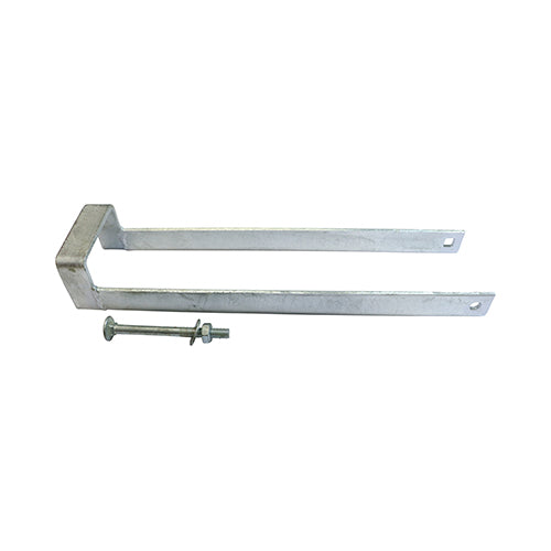Throw-Over Gate Loop - Hot Dipped Galvanised | 350mm product image