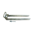Throw-Over Gate Loop With Lifting Handle - Hot Dipped Galvanised | 350mm product image