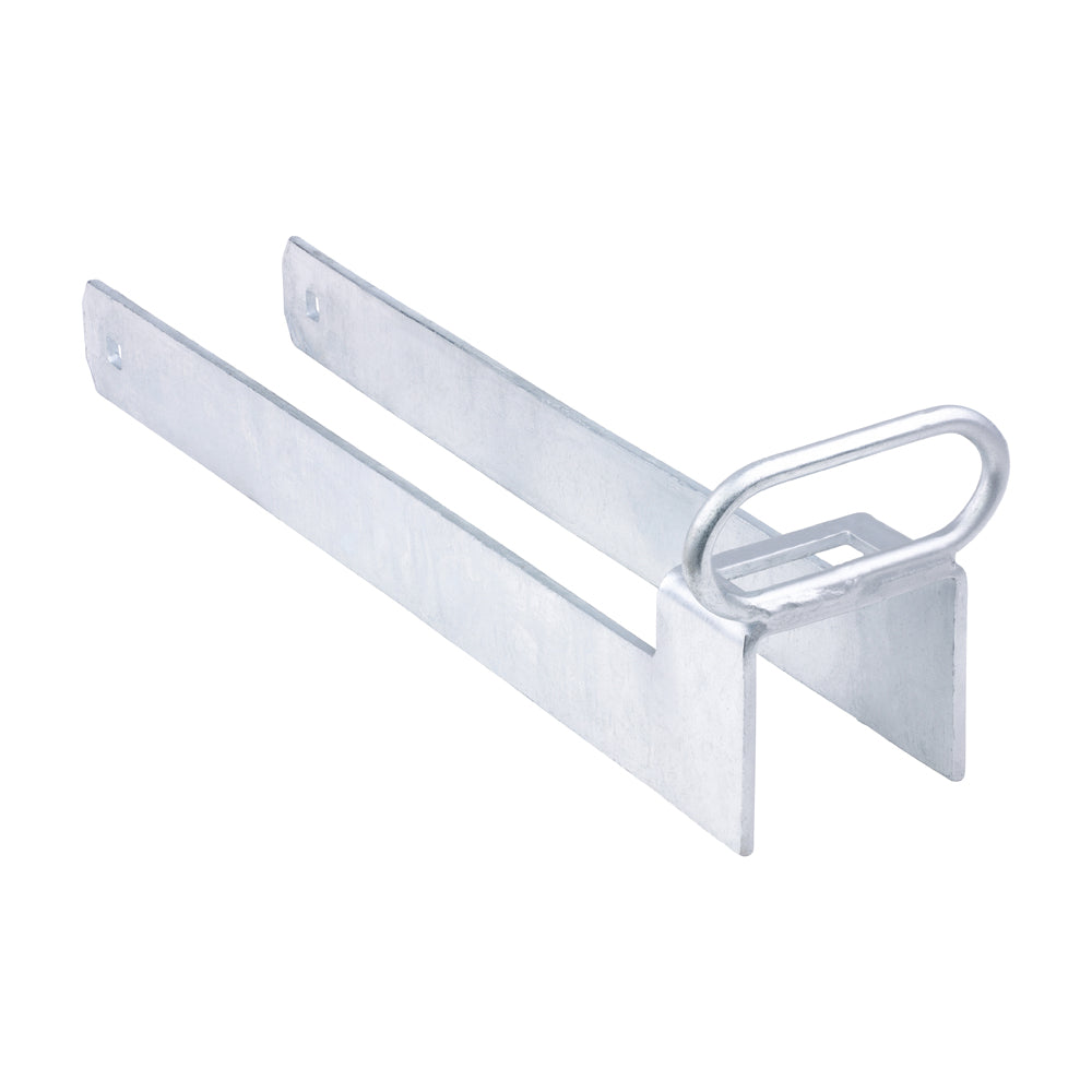 Throw-Over Gate Loop With Lifting Handle - Hot Dipped Galvanised | 450mm product image