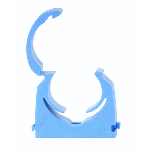 MDPE Pipe Clips - Hinged - Single | 25mm product image