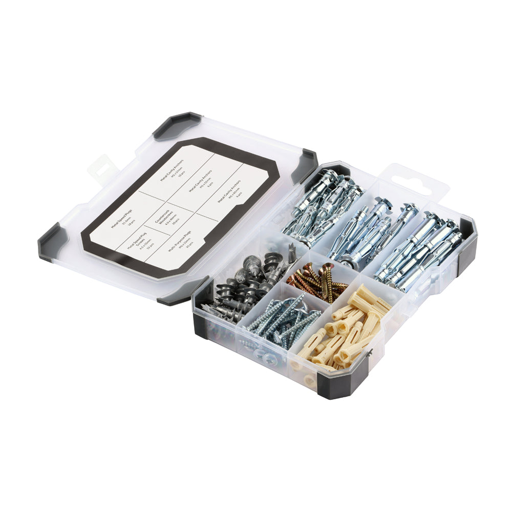 Mixed Tray - Plasterboard Fixings | 102pcs product image