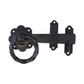 Ring Gate Latch - Twisted - Black | 6" | Bag | 1 Each | TRGL6BP product image
