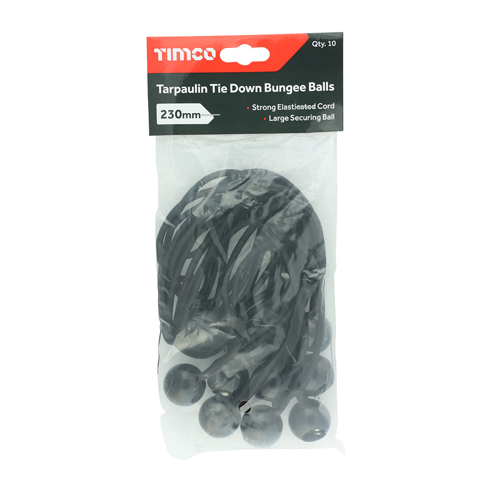 Tarpaulin Tie Down Bungee Balls | 230mm additional image 2