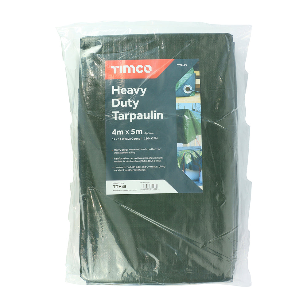 Tarpaulin - Heavy Duty | 4 x 5m additional image 2