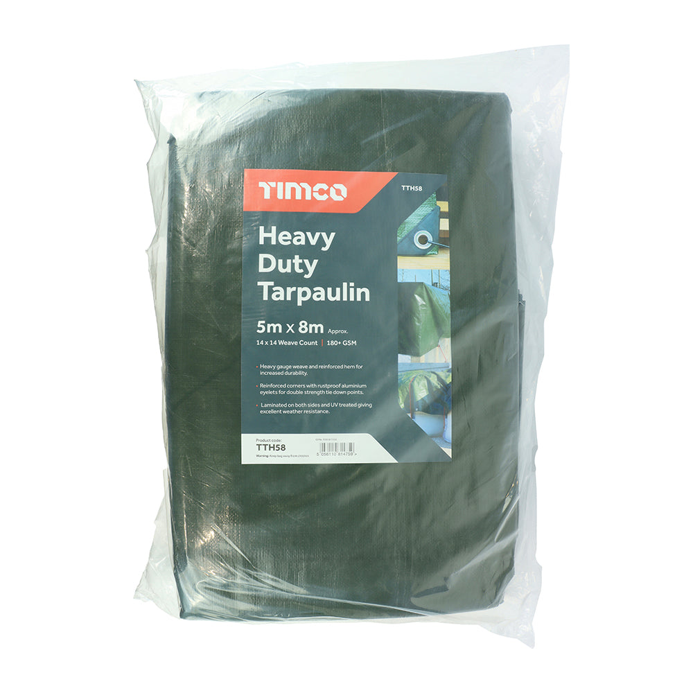 Tarpaulin - Heavy Duty | 5 x 8m additional image 2