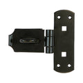 Vertical Pattern Bolt On Hasp & Staple - Heavy Duty - Black | 6" | Bag | 1 Each | VHS6BP product image