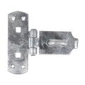 Vertical Pattern Bolt On Hasp & Staple - Heavy Duty - Hot Dipped Galvanised | 6" | Bag | 1 Each | VHS6GB product image
