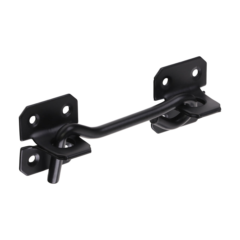 Cabin Hooks - Wire Pattern - Black | 4" | TIMpac product image
