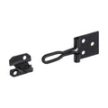Wire Pattern Hasp & Staple - Black | 3" product image