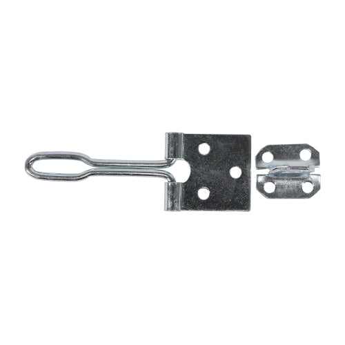 Wire Pattern Hasp & Staple - Zinc | 4" | Bag additional image 2
