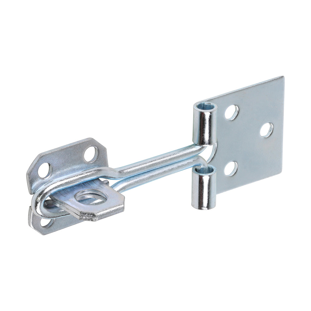 Wire Pattern Hasp & Staple - Zinc | 4" | TIMpac product image