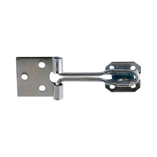 Wire Pattern Hasp & Staple - Zinc | 6" | TIMpac product image