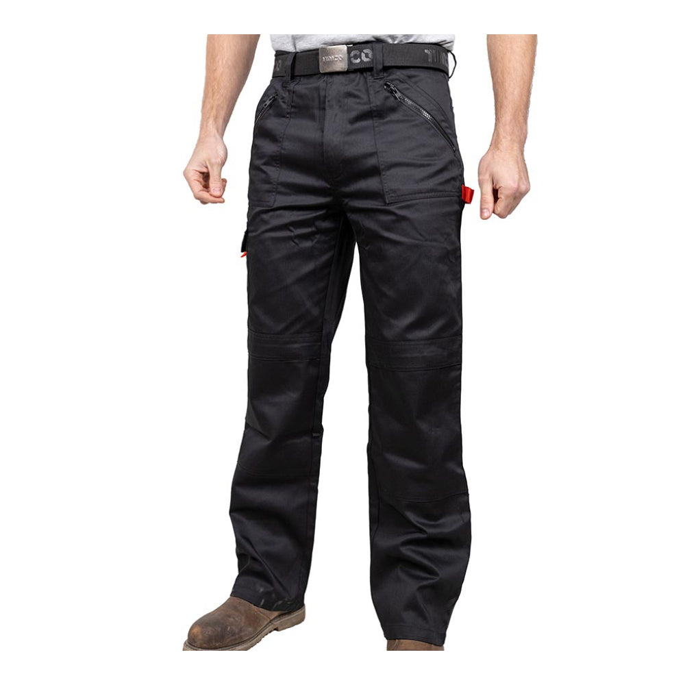 Yardsman Trousers - Black | W34 L32 additional image 2