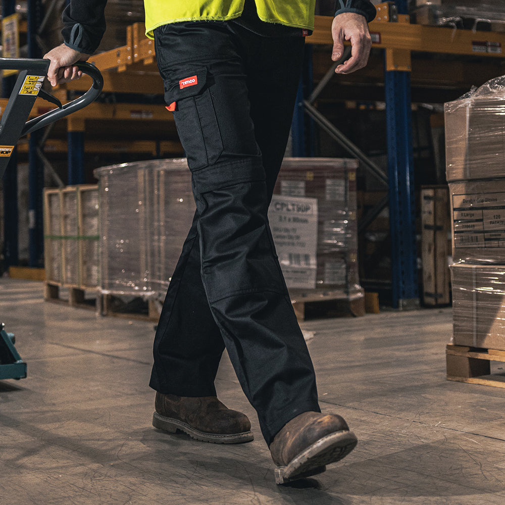 Yardsman Trousers - Black | W34 L32 additional image 4